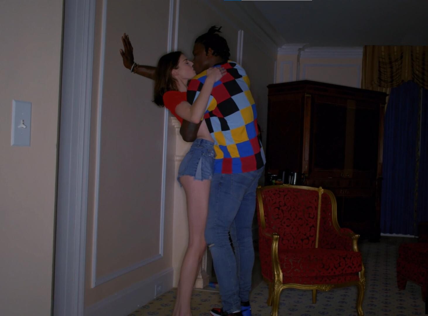 Blacked Raw  Lena Anderson  Louie Smalls Get Cozy