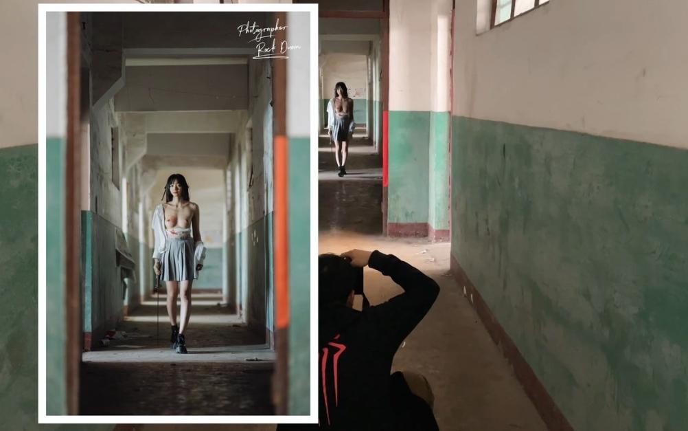 高颜值清纯模特 为艺术献身全裸COSER