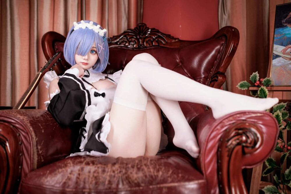 【写真】3770-阿雪雪 - 蕾姆女仆 [87P-3V 2.95 GB]