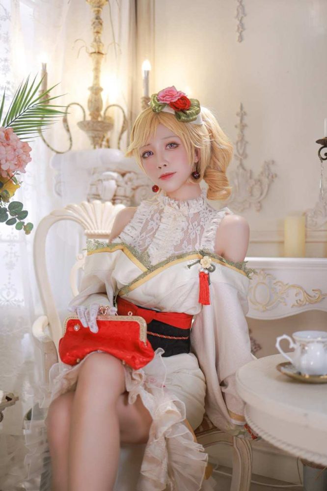‎【百度网盘】【011B】【次元小屋】水淼Aqua 碧蓝航线-黎塞留和服 #cos   #水淼Aqua