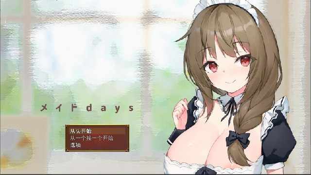 [触摸SLG/云翻汉化/爆乳黑丝/乳交] 高温注意 メイドdays 与女仆日常 [1.2G/百度]