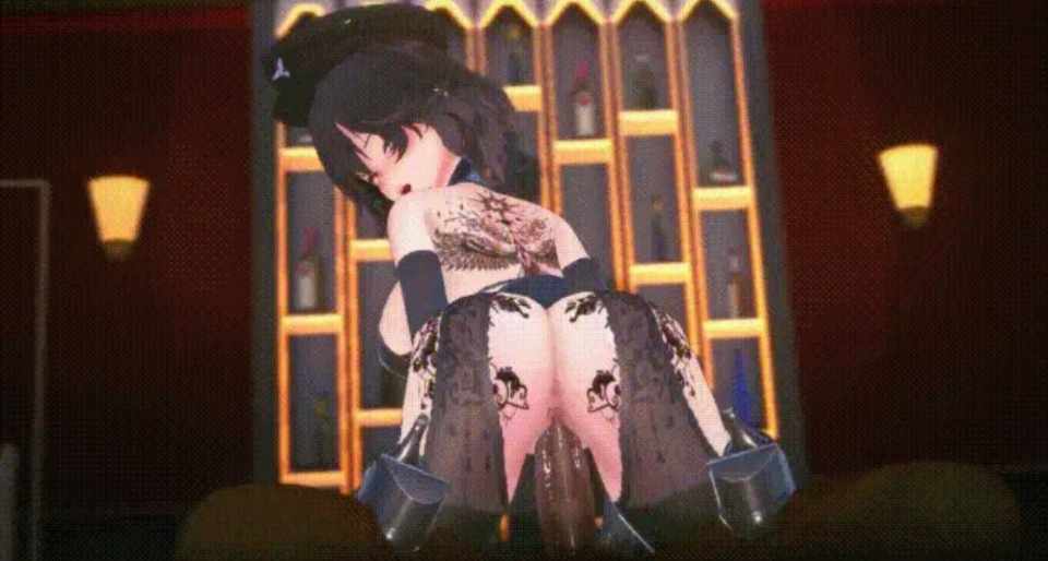 【MMD】QOS! fffdlxlx 2月鸣潮NTR 长离和守岸人被寝取的录像