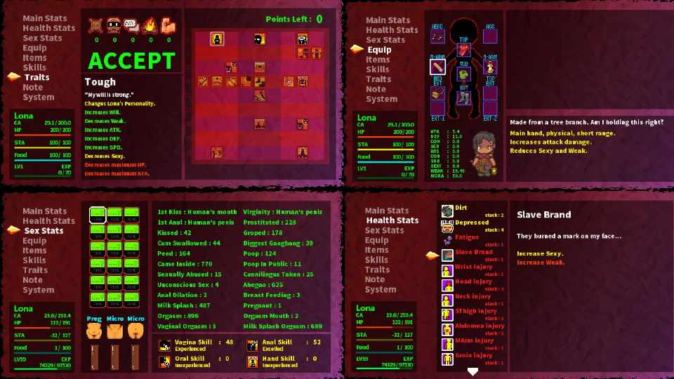 [ACT/汉化/PC] 洛娜的世界 LonaRPG V0.9.6.1 [500M] 洛娜的世界LonaRPG