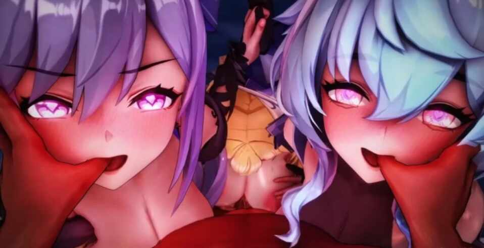 【MMD】Lanzfh 2月15原神NTR 海灯节乱交淫趴 有CV 26分长篇 【1v+1.12g】