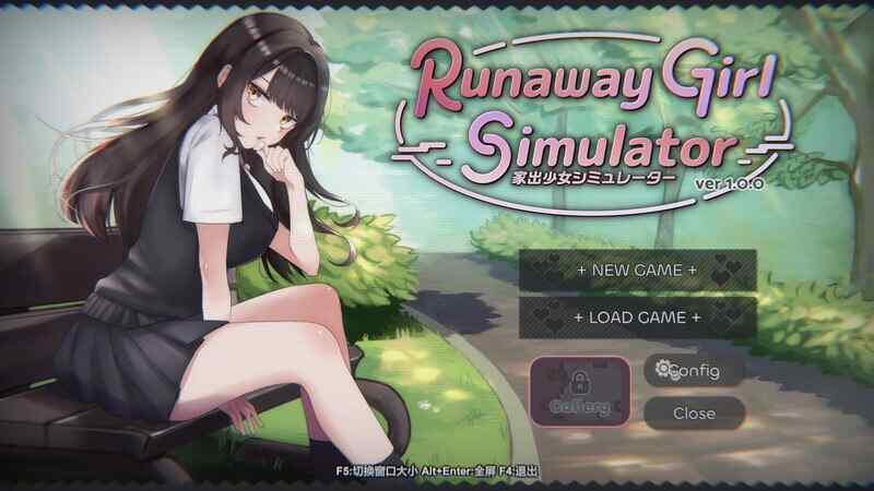 【爆款SLG/3D作品/全动态/PC】逃亡少女模拟器【Runaway Girl Simulator】V1.0 DL官中