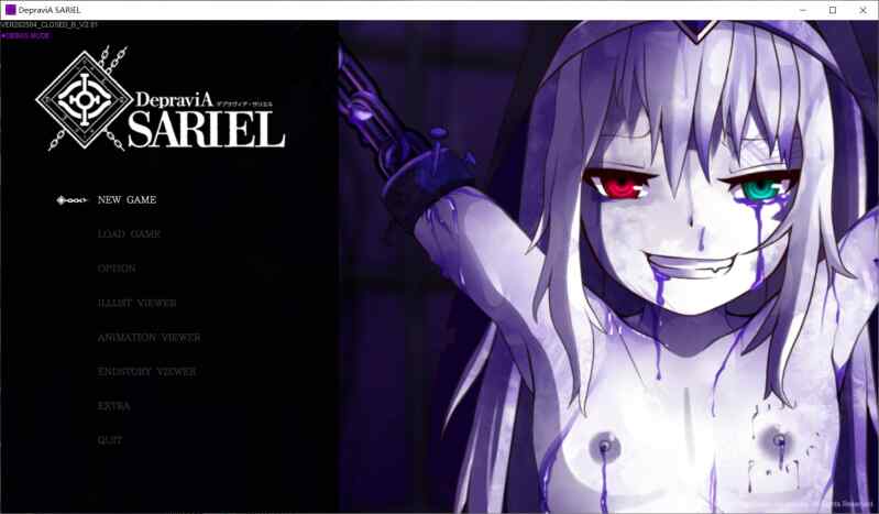 【ACT/生肉/猎奇/PC】堕落圣女·萨莉尔 DepraviA-SARIEL Ver202504【1.14G】
