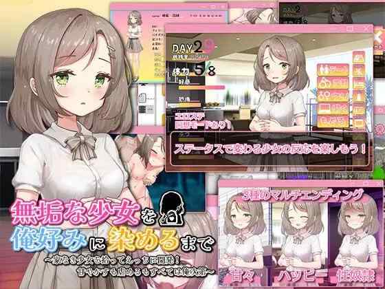 【SLG/AI汉化/PC】将纯真少女调教成我喜欢的模样 存档【585M】