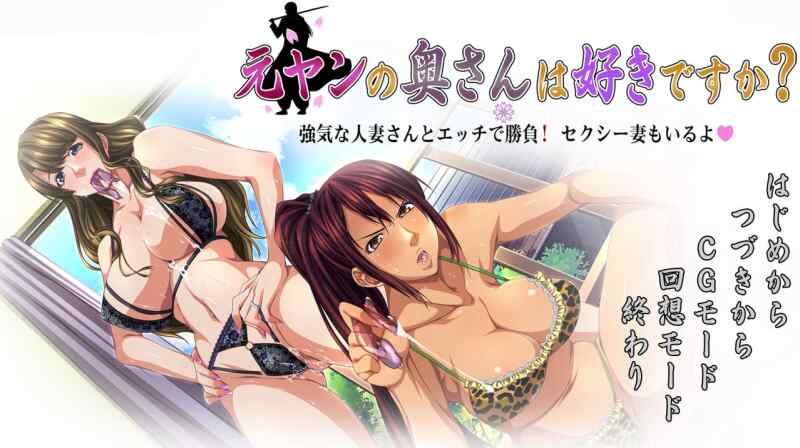 [拔作ADV/NTR/AI汉化] 你喜欢前不良少女的妻子吗？/元ヤンの奥さんは好きですか？ AI汉化版+存档 [百度/FM/477MB]