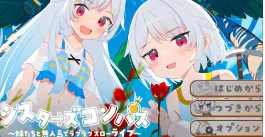 【日系RPG/AI汉化/骨科】姐妹罗盘之无人岛的甜蜜生活1.0 AI汉化版【PC+安卓/1.30G】 シスターズコンパス～妹たちと無人島でラブラブスローライフ～