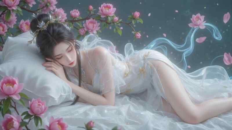 【AI图包】陆雪琪 浪漫闺梦×柔美意境 4K图壁纸【310M】