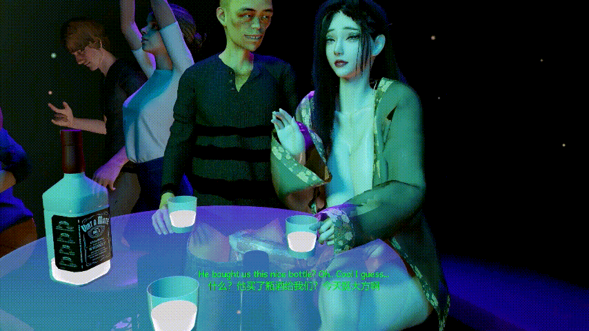 [3D动画/无修] NTRlover大佬 白富美受难记-酒吧NTR淫趴 [1.8G/FM/BD]