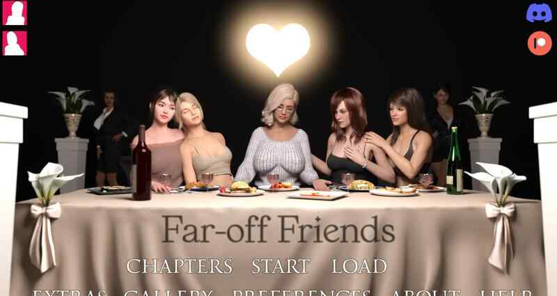 【全家桶SLG/汉化/动态】 远方的朋友/Far-Off Friends V0.8 AI汉化 【度盘/3.15G】