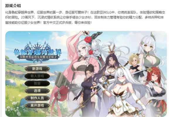 【亚洲SLG/2D/官中】鲁蛇穿越异世界 -征服世界前得先征服可爱妹子-V1.0.1.3 Loser Got Isekai’d -Gotta Conquer the Girls Before Conquering the World官方中文正式步兵版【PC/0.6G】