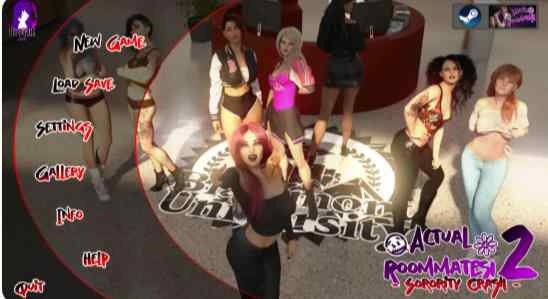 【PC+安卓/欧美SLG/AI汉化/3D】真正的室友2姐妹狂欢会Actual Roommates 2 - Sorority Crash AI汉化版【2.72G/更新】