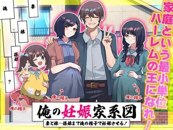 【RPG/AI汉化/PC】我的受孕家谱：用精子让妻子、女儿、孙女..【300M】