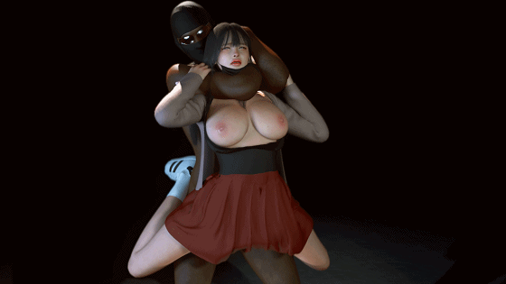 [3D动画/无码] GAJIJAJI大佬 BBC girl 清纯美少女黑人巨根凌辱侵犯中出 [1.2G/百度/FM]