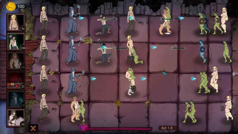 【ACT/生肉/H版植物大战僵尸/PC+安卓】Monster Girl Assault! v0.3.3.1【1.2G】