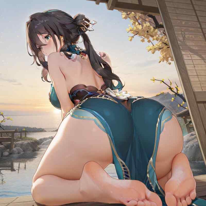 阮梅_落日湖泊（11P）