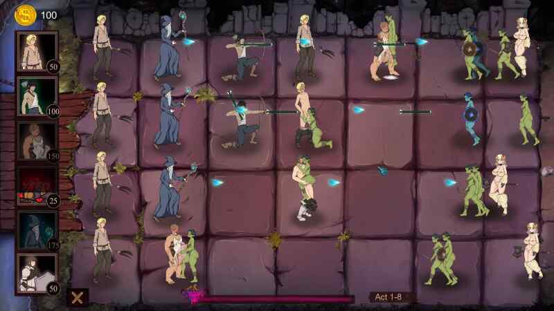 【ACT/生肉/H版植物大战僵尸/PC+安卓】Monster Girl Assault! v0.3.5【1.4G】