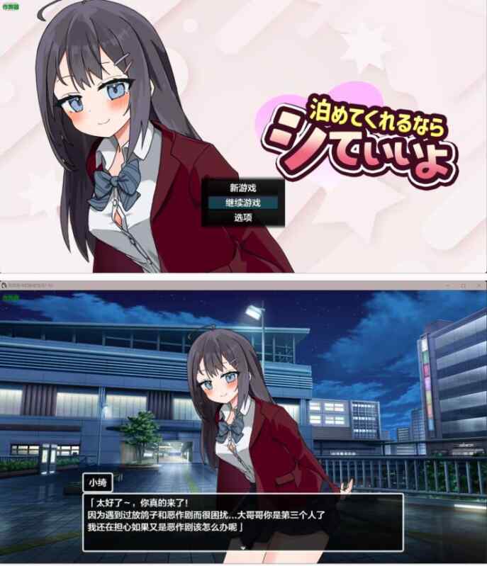 【日系RPG/AI汉化/少女】与离家JK的秘密生活1.02 AI汉化版 泊めてくれるならシていいよ【PC+安卓/0.98G】