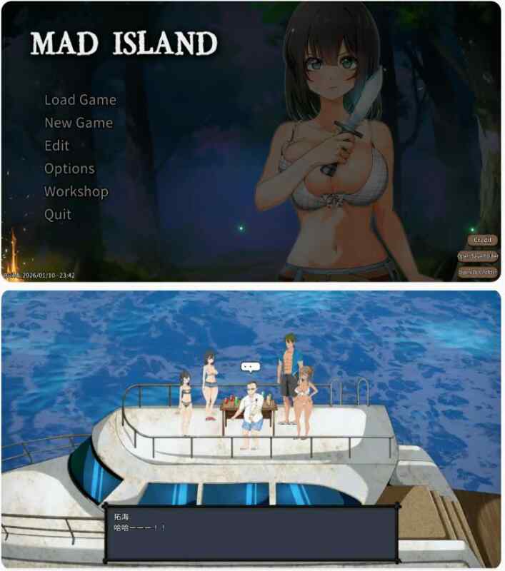 【日系ACT/官中/沙盒】疯狂岛Mad Island 0.5.4 官方中文版【PC/1G/更新】