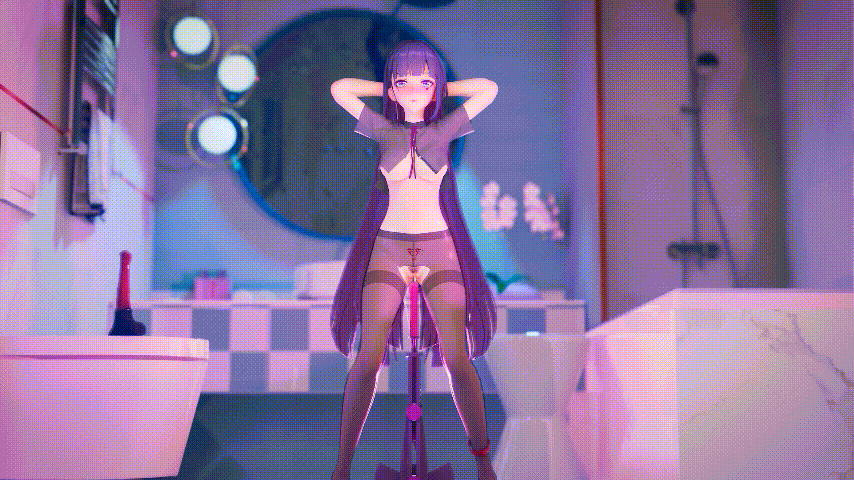 [MMD动画/无码] 三仁月饼大佬 72_芽衣_浴室自嗨~78_MEI_Queendom  [1807M/百度/FM]
