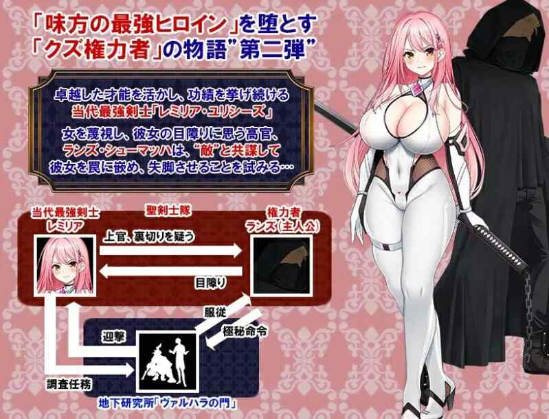 [日式RPG/AI汉化] 闪红战姬蕾米莉亚～侵蚀剑圣的淫狱「后遗症」～ 閃紅戦姫レミリア～ PC+安卓 内嵌AI汉化版+作弊码 [1395M/FM/BD]