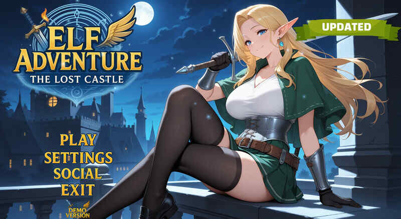 [肉鸽SLG/动态/无码/生肉] 精灵冒险：失落城堡（Elf Adventure: The Lost Castle）Demo 原版EN [900MB/百度/FM]