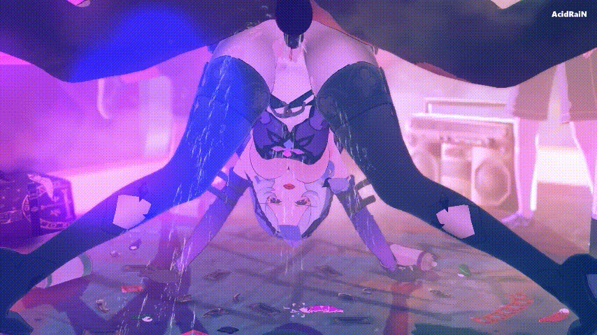 [3D动画/无码] Acidrain大佬 163 HSR~BlackSwan x mob video 黑天鹅 NTR [684M/FM/BD]