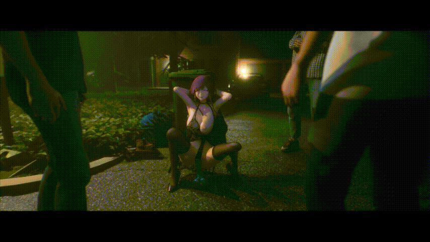 [3D动画/无修正] 紙飛行機大佬 25.09 kafka 卡芙卡在路边被当成RBQ [1.1G/BD]