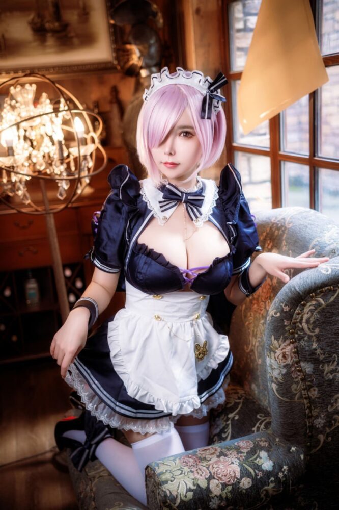 【夸克网盘】【COS】【2026.3.5】亚马逊鲶鱼 - FGO 玛修 女仆【10P-221MB】
