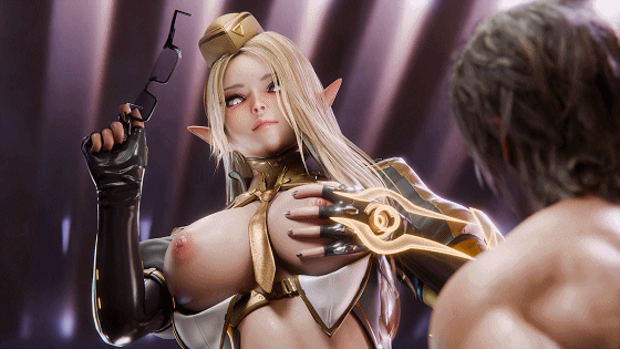[3D动画/无码] Magikal3D 26.01 CyberElf 巨乳精灵御姐强制口爆榨精 [1.5G/FM/BD]