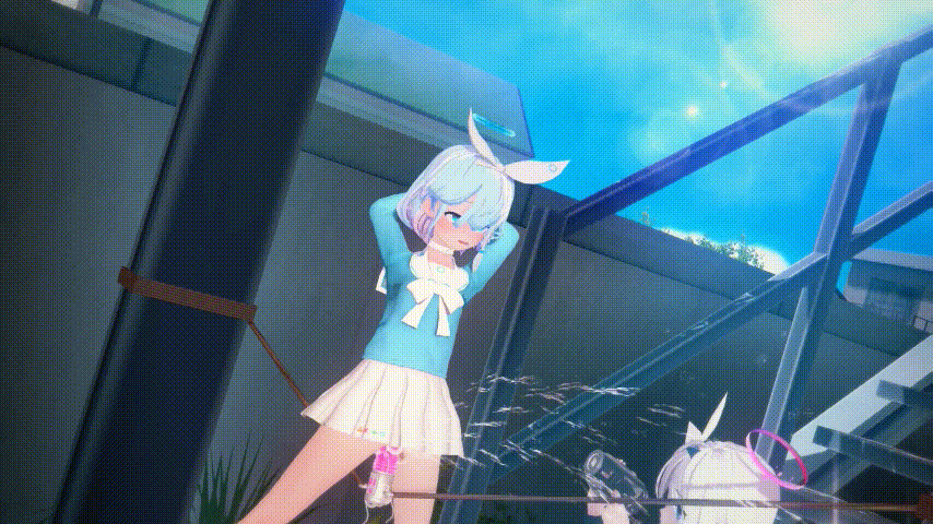 [MMD动画/步兵] Ameng大佬 24.05 ~21. AronaThe gift of holiday  [1210M/FM/BD]