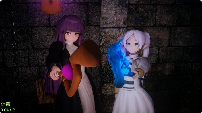 [芙莉莲同人/3D/精致建模/最新/多人][Ameng] 菲伦和芙莉莲[286MB/百度/迅雷/UC]