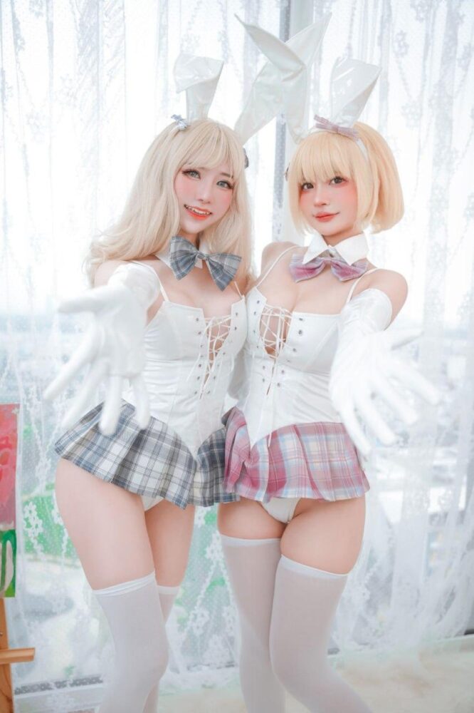 【夸克网盘】【COS】【#2026年5月26日】Sally Dorasnow&Azami - White Bunny Girl 【15P-134.3MB】